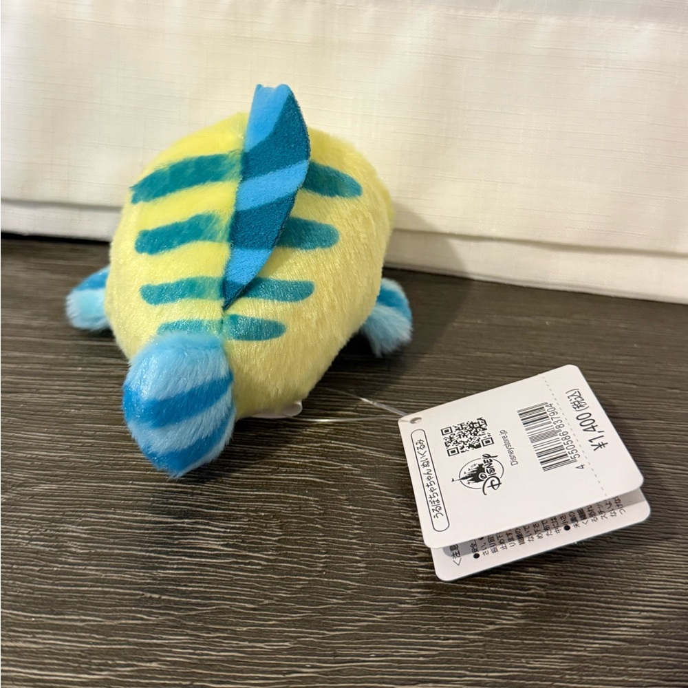 Disney Store Japan Urupocha Chan Flounder Plush Toy NEW - Picture 2 of 3